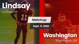 Matchup: Lindsay  vs. Washington  2020