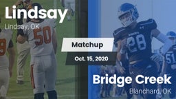 Matchup: Lindsay  vs. Bridge Creek  2020