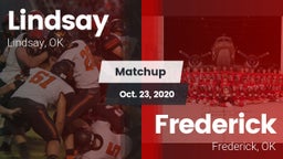 Matchup: Lindsay  vs. Frederick  2020