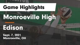 Monroeville High vs Edison  Game Highlights - Sept. 7, 2021