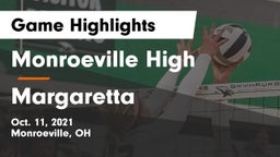 Monroeville High vs Margaretta  Game Highlights - Oct. 11, 2021