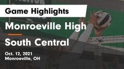 Monroeville High vs South Central  Game Highlights - Oct. 12, 2021