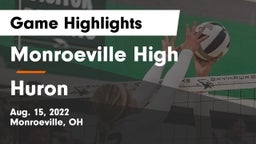Monroeville High vs Huron  Game Highlights - Aug. 15, 2022