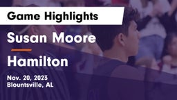 Susan Moore  vs Hamilton Game Highlights - Nov. 20, 2023