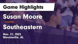 Susan Moore  vs Southeastern  Game Highlights - Nov. 21, 2023