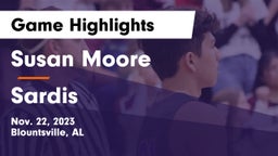 Susan Moore  vs Sardis Game Highlights - Nov. 22, 2023