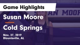 Susan Moore  vs Cold Springs  Game Highlights - Nov. 27, 2019