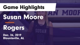 Susan Moore  vs Rogers Game Highlights - Dec. 26, 2019