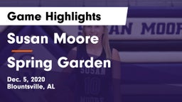 Susan Moore  vs Spring Garden Game Highlights - Dec. 5, 2020