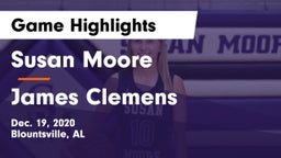 Susan Moore  vs James Clemens  Game Highlights - Dec. 19, 2020