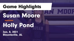 Susan Moore  vs Holly Pond  Game Highlights - Jan. 8, 2021