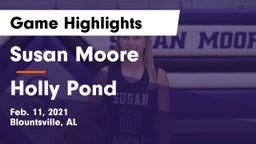 Susan Moore  vs Holly Pond  Game Highlights - Feb. 11, 2021