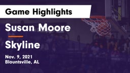 Susan Moore  vs Skyline  Game Highlights - Nov. 9, 2021