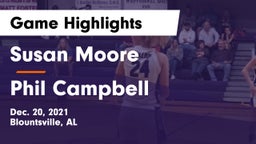 Susan Moore  vs Phil Campbell  Game Highlights - Dec. 20, 2021