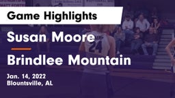 Susan Moore  vs Brindlee Mountain  Game Highlights - Jan. 14, 2022