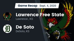 Recap: Lawrence Free State  vs. De Soto  2020