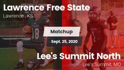 Matchup: Lawrence Free State  vs. Lee's Summit North  2020