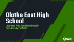 Lawrence Free State football highlights Olathe East High School