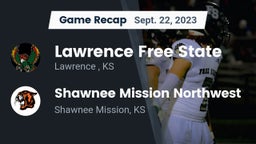 Recap: Lawrence Free State  vs. Shawnee Mission Northwest  2023