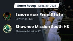 Recap: Lawrence Free State  vs. Shawnee Mission South HS 2023