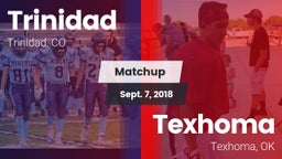 Matchup: Trinidad  vs. Texhoma  2018