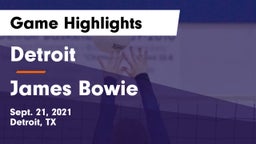 Detroit  vs James Bowie Game Highlights - Sept. 21, 2021