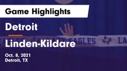 Detroit  vs Linden-Kildare  Game Highlights - Oct. 8, 2021