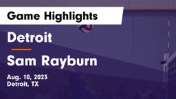 Detroit  vs Sam Rayburn Game Highlights - Aug. 10, 2023