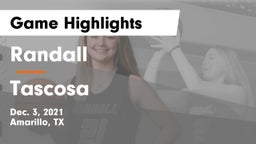 Randall  vs Tascosa Game Highlights - Dec. 3, 2021