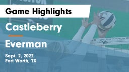Castleberry  vs Everman  Game Highlights - Sept. 2, 2022