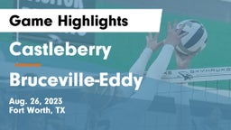 Castleberry  vs Bruceville-Eddy  Game Highlights - Aug. 26, 2023