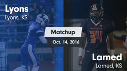 Matchup: Lyons  vs. Larned  2016