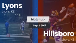 Matchup: Lyons  vs. Hillsboro  2017