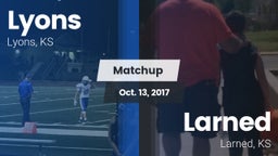 Matchup: Lyons  vs. Larned  2017