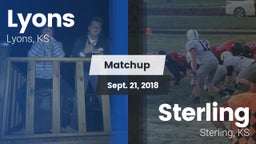 Matchup: Lyons  vs. Sterling  2018