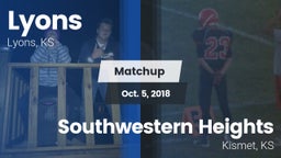 Matchup: Lyons  vs. Southwestern Heights  2018