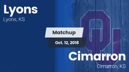 Matchup: Lyons  vs. Cimarron  2018