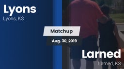 Matchup: Lyons  vs. Larned  2019