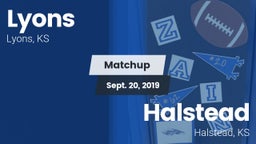 Matchup: Lyons  vs. Halstead  2019