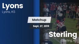 Matchup: Lyons  vs. Sterling  2019