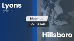 Matchup: Lyons  vs. Hillsboro 2020