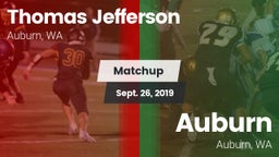 Matchup: Jefferson High vs. Auburn  2019