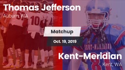 Matchup: Jefferson High vs. Kent-Meridian   2019