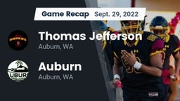 Recap: Thomas Jefferson  vs. Auburn  2022