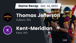 Recap: Thomas Jefferson  vs. Kent-Meridian   2022