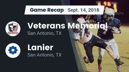 Recap: Veterans Memorial vs. Lanier  2018