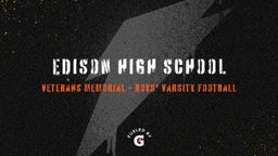 Veterans Memorial football highlights Edison High School