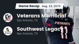 Recap: Veterans Memorial vs. Southwest Legacy  2019