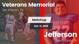 Matchup: Veterans Memorial vs. Jefferson  2019