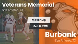 Matchup: Veterans Memorial vs. Burbank  2019